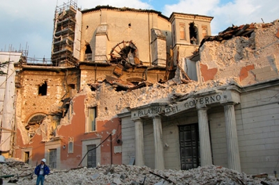 Studenti di Trento a lezione post sisma