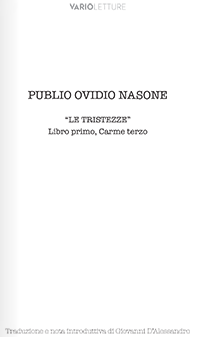 Vario Letture, Speciale Ovidio