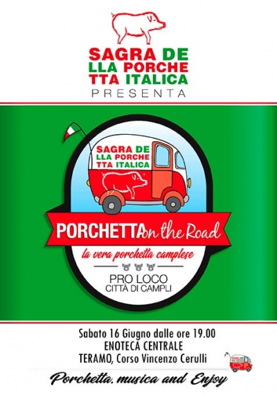 La porchetta di Campli diventa “On the road”