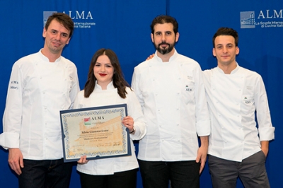 Abruzzese si laurea  pasticciera professionista