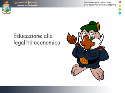 Finanza nelle scuole  per insegnare legalità