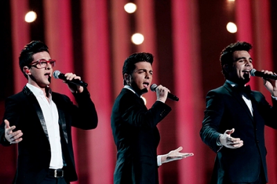 Il Volo di Ginoble sul palco di Sanremo