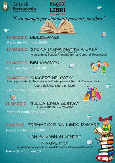 Affascina i giovani Bibliogames a Fossacesia